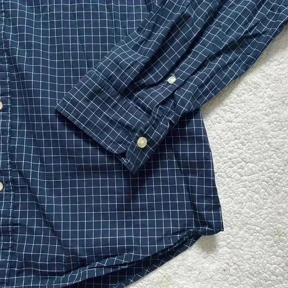 Gap Blue Long Sleeve Button Up Shirt - Picture 5 of 7